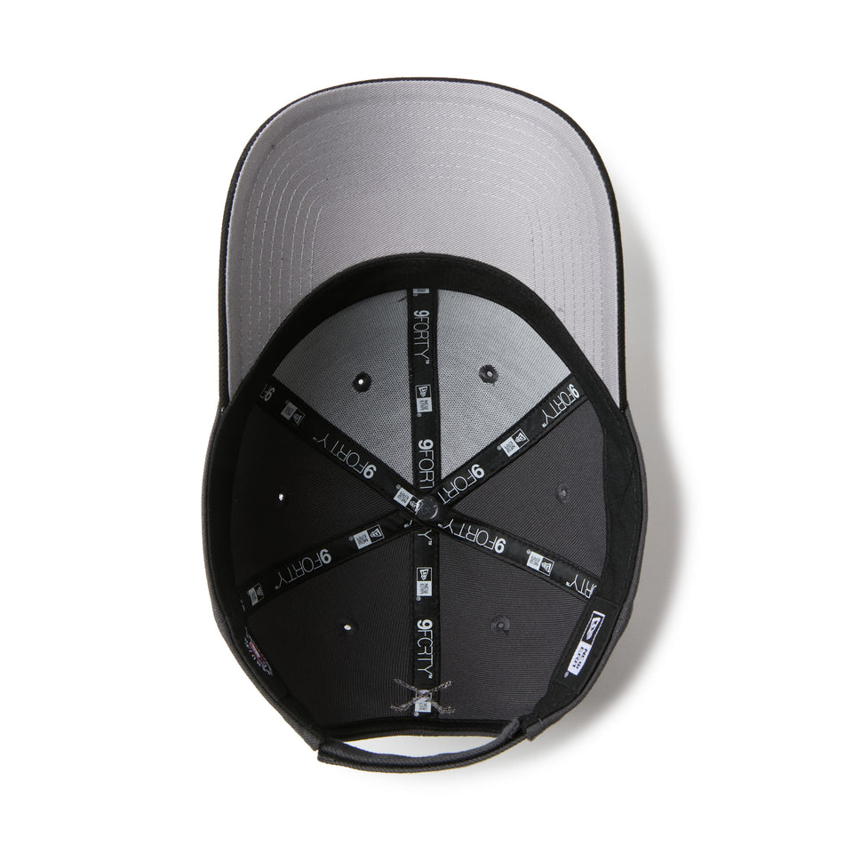 9FORTY MLB Oval Grey Gradation ロサンゼルス・ドジャース ダークグラファイト/ブラック | ゴルフ | NEW ERA ニューエラ公式オンラインストア