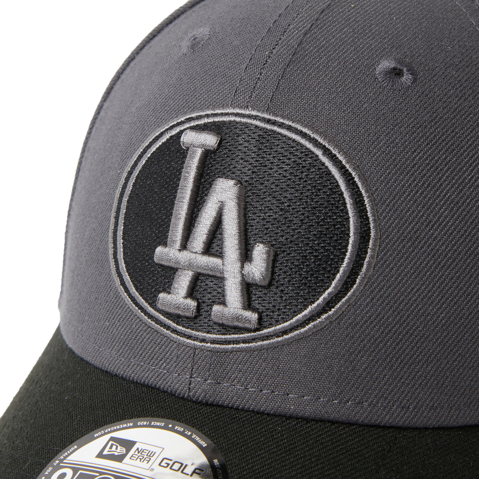 9FORTY MLB Oval Grey Gradation ロサンゼルス・ドジャース ダークグラファイト/ブラック | ゴルフ | NEW ERA ニューエラ公式オンラインストア