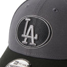9FORTY MLB Oval Grey Gradation ロサンゼルス・ドジャース ダークグラファイト/ブラック | ゴルフ | NEW ERA ニューエラ公式オンラインストア
