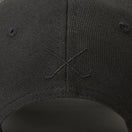 9FORTY レイヤードバイザー Barロゴ ブラック|ゴルフ | NEW ERA ニューエラ公式オンラインストア
