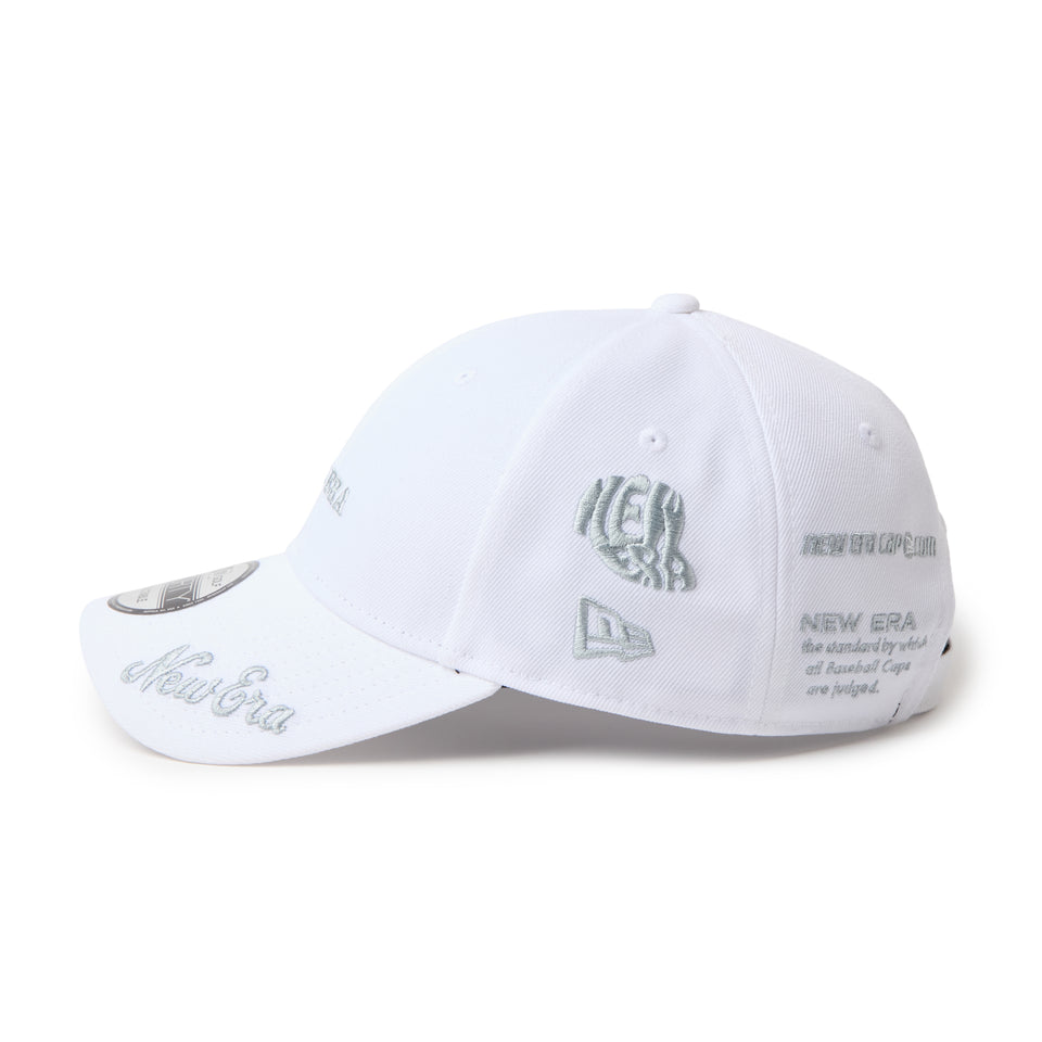 9FORTY Archive Logo ホワイト | ゴルフ | NEW ERA ニューエラ公式オンラインストア