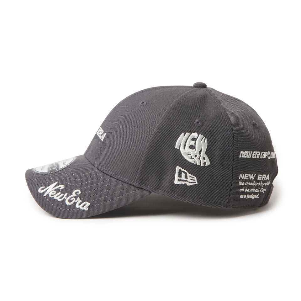 9FORTY Archive Logo ダークグラファイト | ゴルフ | NEW ERA ニューエラ公式オンラインストア