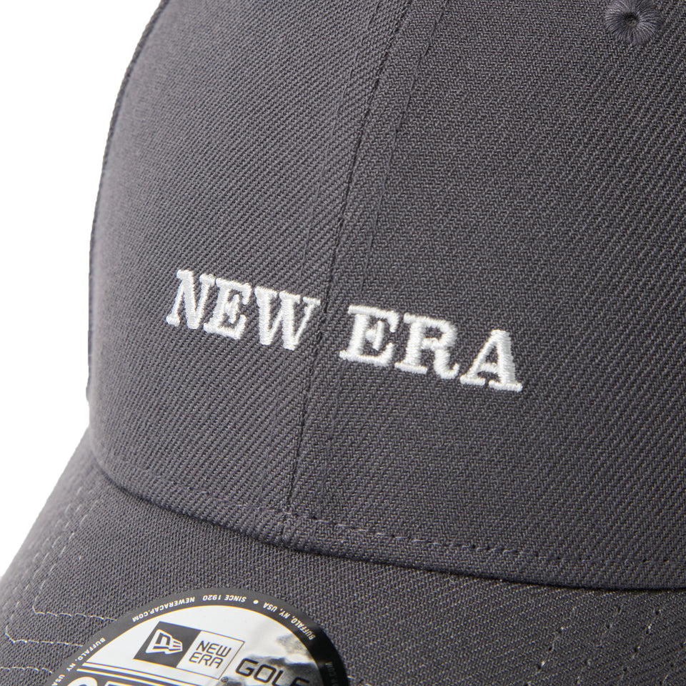 9FORTY Archive Logo ダークグラファイト | ゴルフ | NEW ERA ニューエラ公式オンラインストア