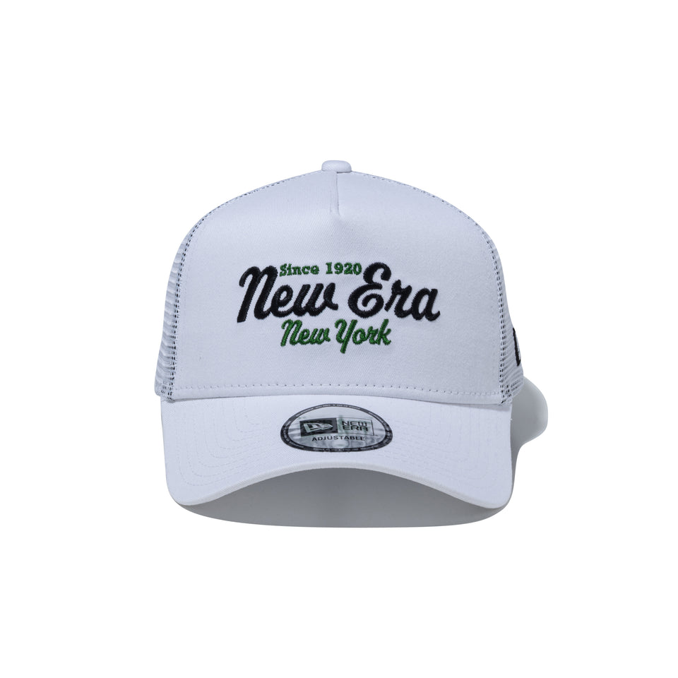 9FORTY A-Frame トラッカー New Era New York ホワイト | ゴルフ | NEW ERA ニューエラ公式オンラインストア