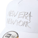 9FORTY A-Frame トラッカー New Era New York ホワイト | ゴルフ | NEW ERA ニューエラ公式オンラインストア