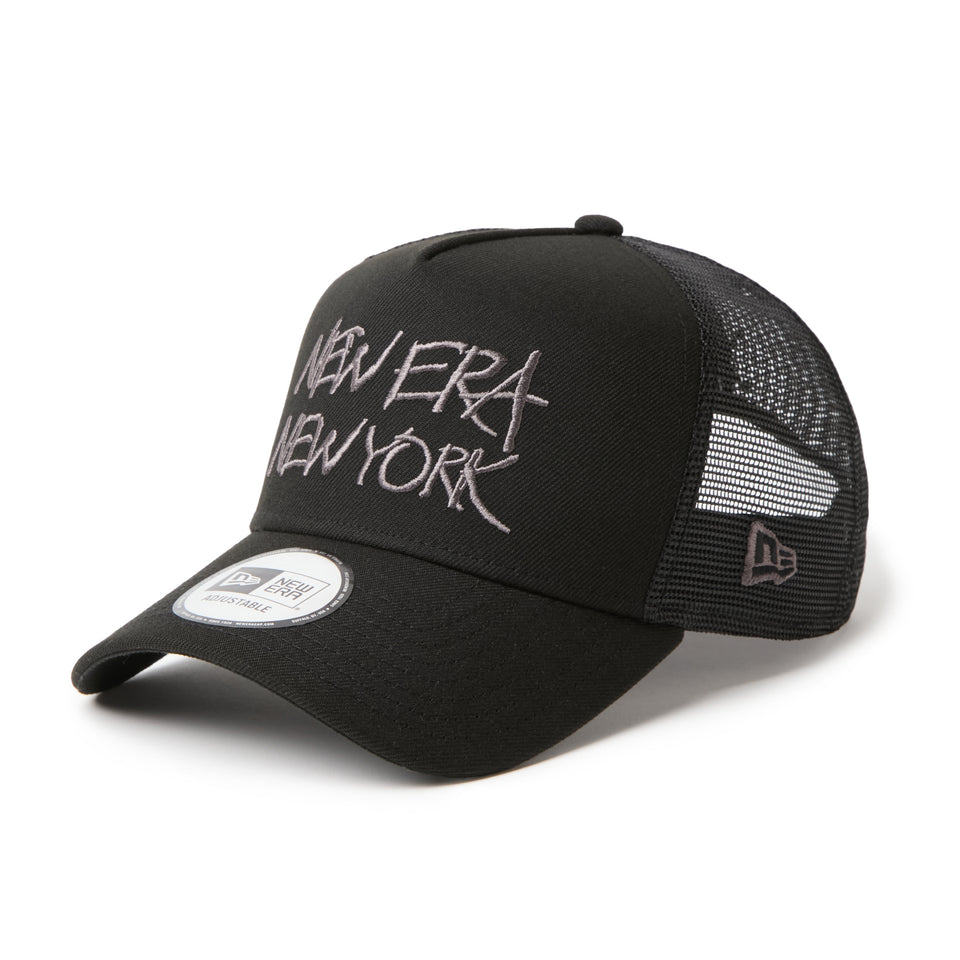 9FORTY A-Frame トラッカー New Era New York ブラック | ゴルフ | NEW ERA ニューエラ公式オンラインストア
