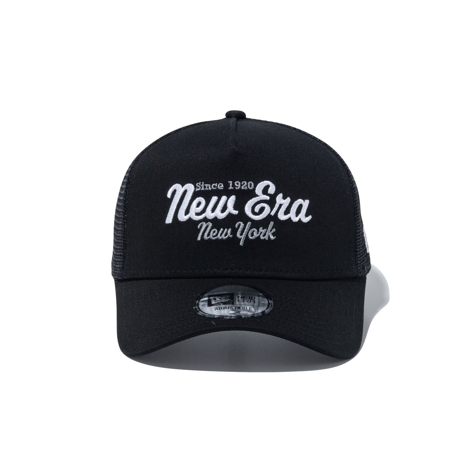 9FORTY A-Frame トラッカー New Era New York ブラック| ゴルフ | NEW ERA ニューエラ公式オンラインストア