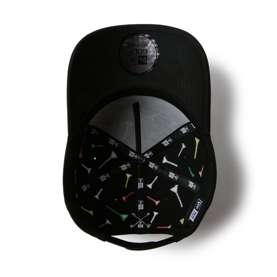 9FORTY A-Frame Teed Up ブラック|ゴルフ | NEW ERA ニューエラ公式オンラインストア