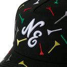 9FORTY A-Frame Teed Up ブラック|ゴルフ | NEW ERA ニューエラ公式オンラインストア