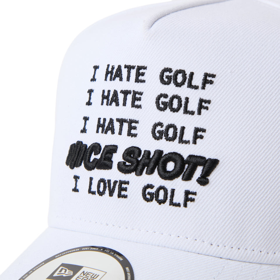 9FORTY A-Frame Tag Line ホワイト | ゴルフ | NEW ERA ニューエラ公式オンラインストア