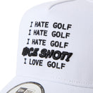9FORTY A-Frame Tag Line ホワイト | ゴルフ | NEW ERA ニューエラ公式オンラインストア