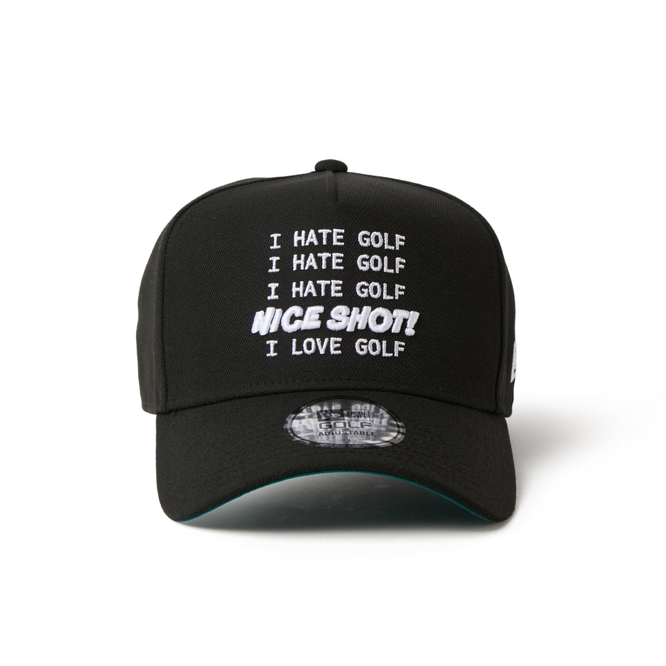 9FORTY A-Frame Tag Line ブラック | ゴルフ | NEW ERA ニューエラ公式オンラインストア