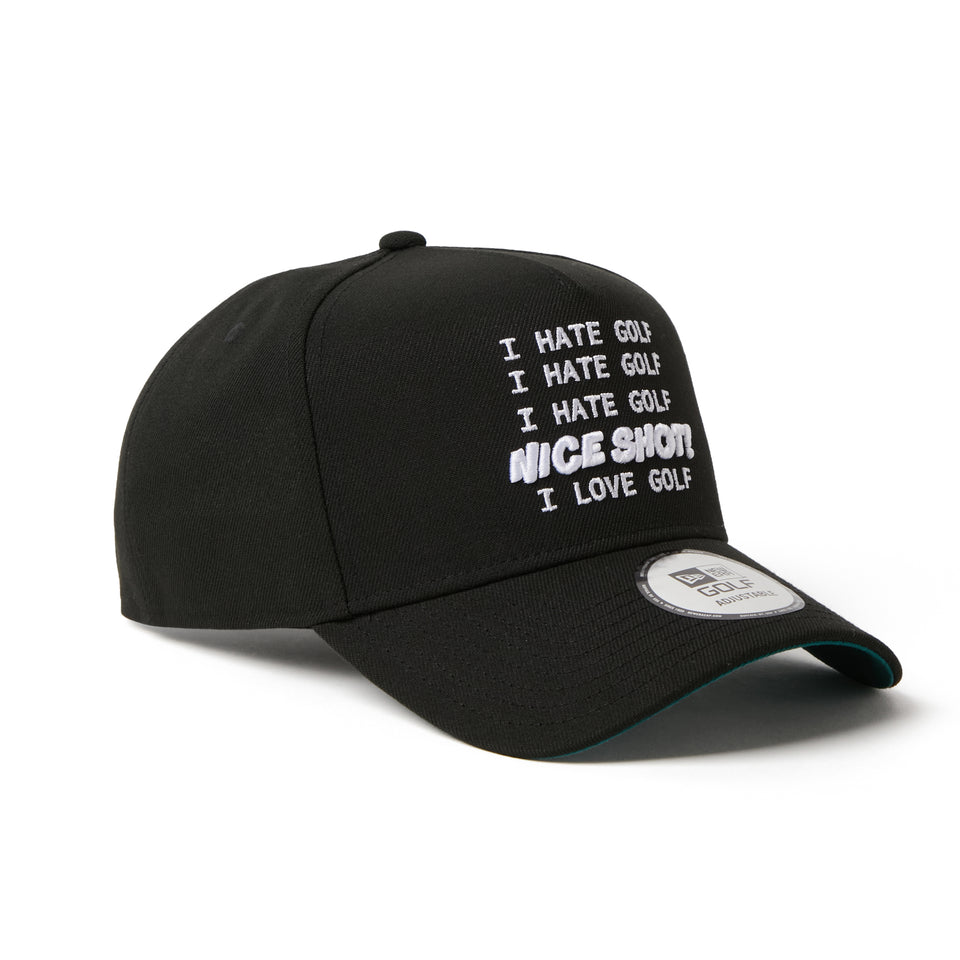 9FORTY A-Frame Tag Line ブラック | ゴルフ | NEW ERA ニューエラ公式オンラインストア