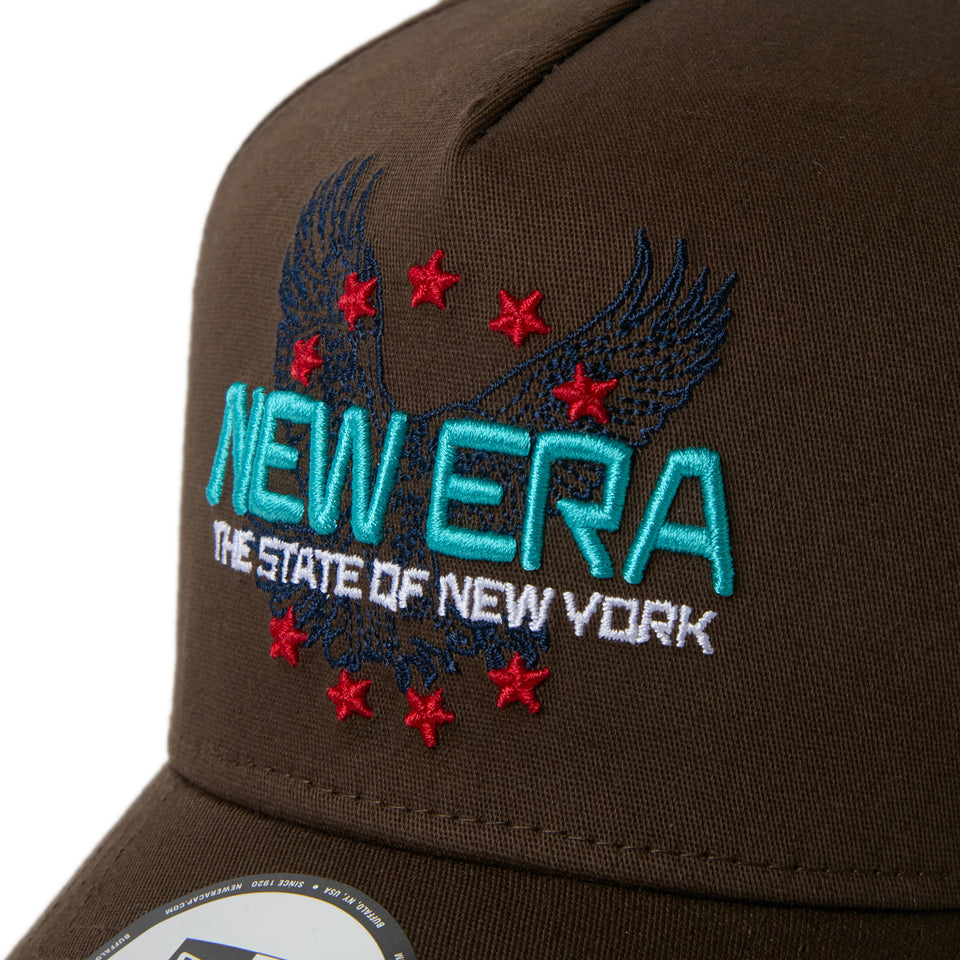 9FORTY A-Frame ストレッチコットン ウォッシャブル Eagle ウォルナット | ゴルフ | NEW ERA ニューエラ公式オンラインストア