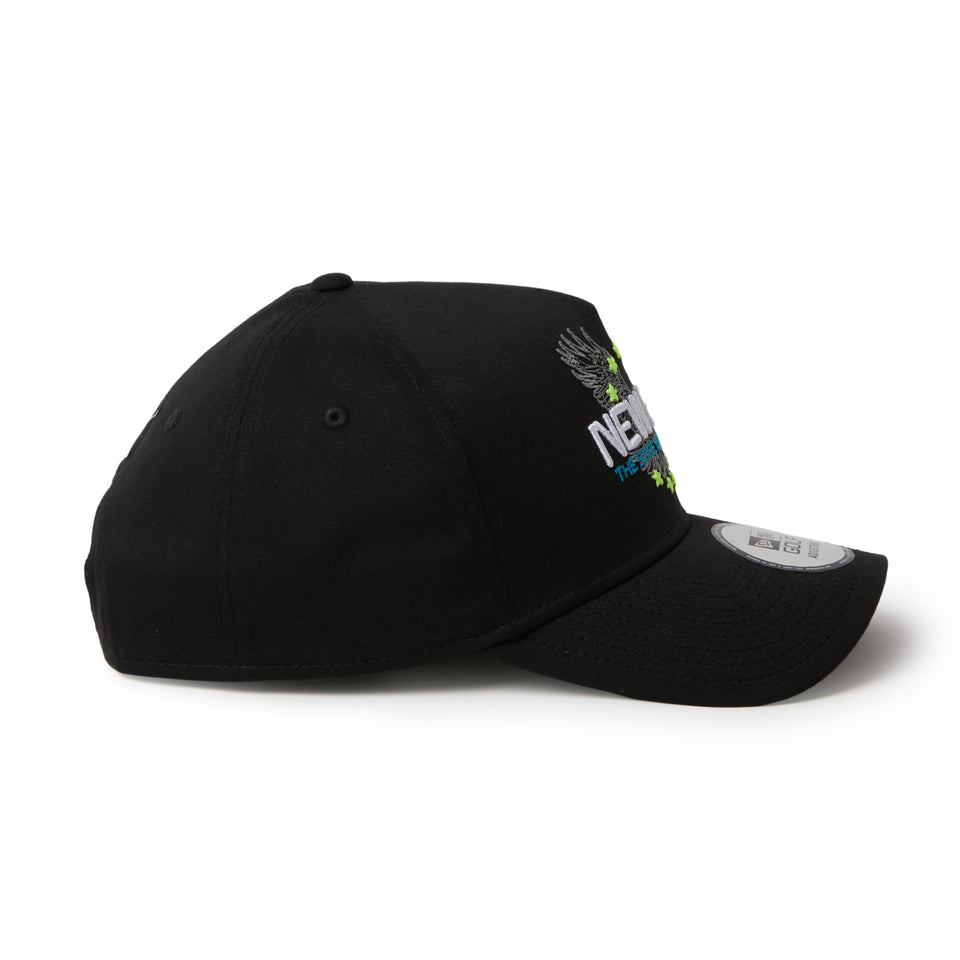 9FORTY A-Frame ストレッチコットン ウォッシャブル Eagle ブラック | ゴルフ | NEW ERA ニューエラ公式オンラインストア