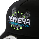 9FORTY A-Frame ストレッチコットン ウォッシャブル Eagle ブラック | ゴルフ | NEW ERA ニューエラ公式オンラインストア