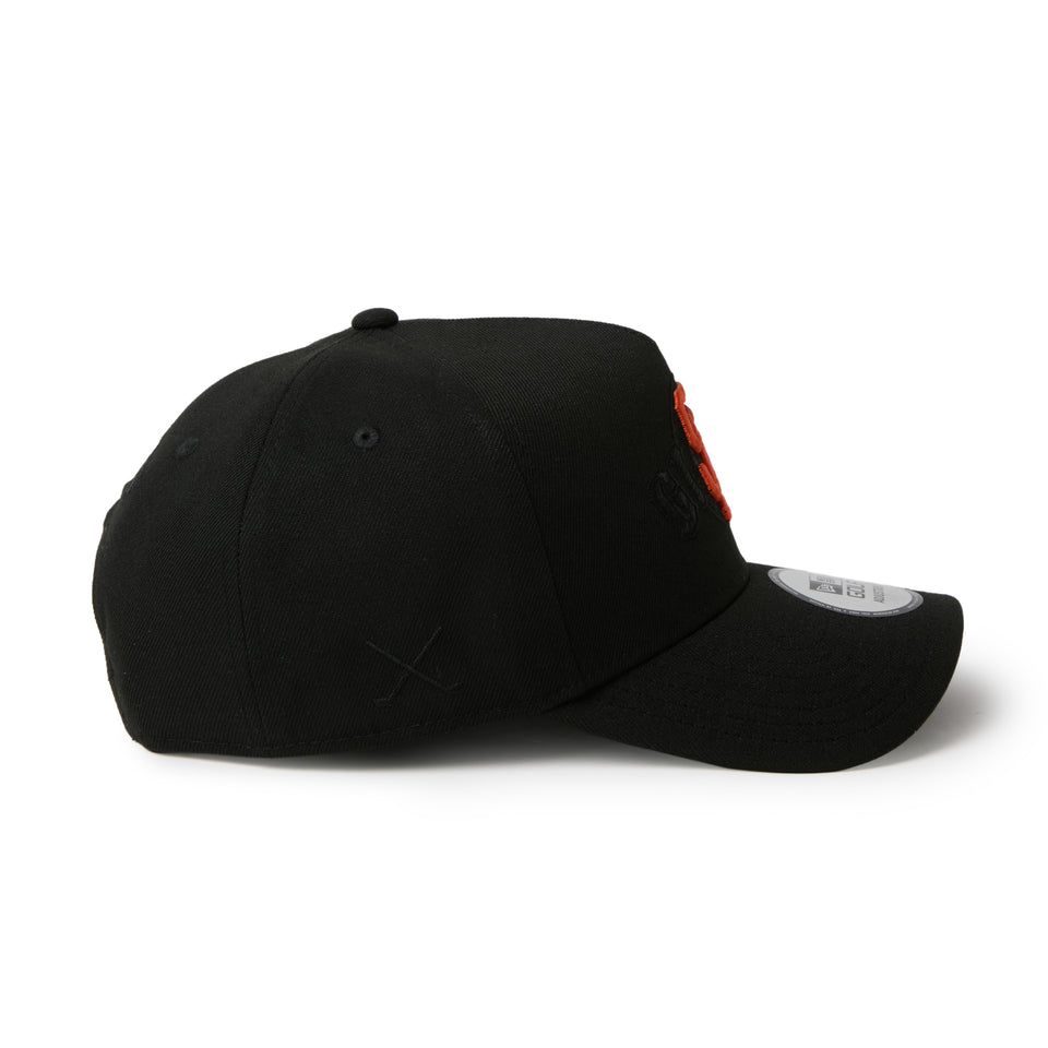 9FORTY A-Frame サンフランシスコ・ジャイアンツ ダブルロゴ ブラック|ゴルフ | NEW ERA ニューエラ公式オンラインストア
