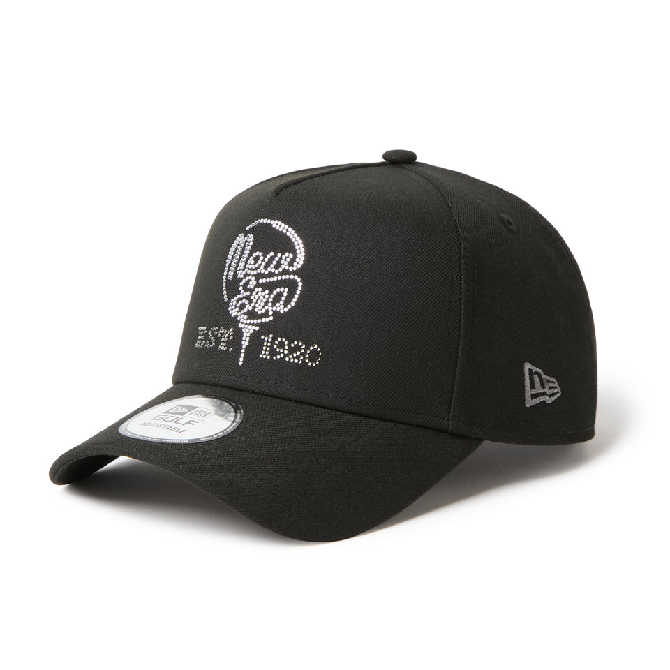 9FORTY A-Frame Rhinestone ラインストーン Teed Up ブラック|ゴルフ | NEW ERA ニューエラ公式オンラインストア