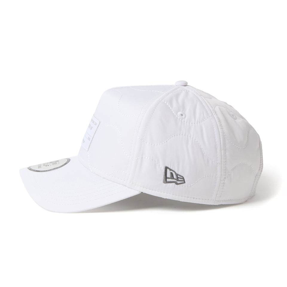 9FORTY A-Frame キルティング ウーブンラベル ホワイト|ゴルフ | NEW ERA ニューエラ公式オンラインストア