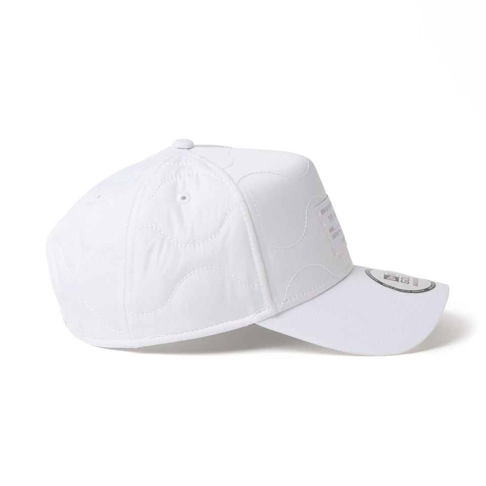 9FORTY A-Frame キルティング ウーブンラベル ホワイト|ゴルフ | NEW ERA ニューエラ公式オンラインストア