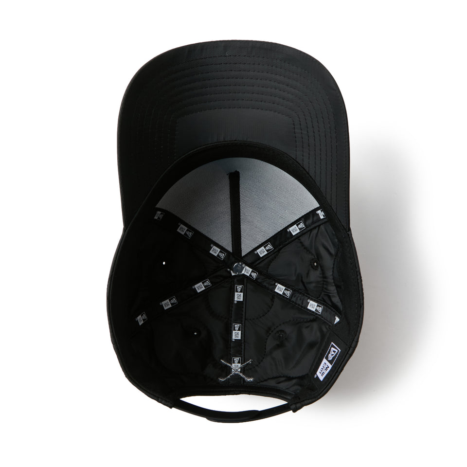 9FORTY A-Frame キルティング ウーブンラベル ブラック|ゴルフ | NEW ERA ニューエラ公式オンラインストア