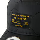 9FORTY A-Frame キルティング ウーブンラベル ブラック|ゴルフ | NEW ERA ニューエラ公式オンラインストア