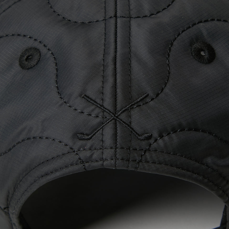 9FORTY A-Frame キルティング ウーブンラベル ブラック|ゴルフ | NEW ERA ニューエラ公式オンラインストア