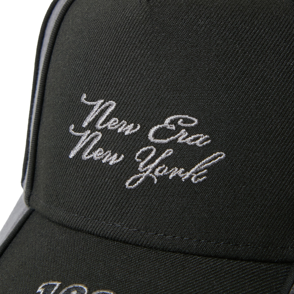 9FORTY A-Frame パイピング NEW ERA NEW YORK 1920 ブラック | NEW ERA ニューエラ公式オンラインストア