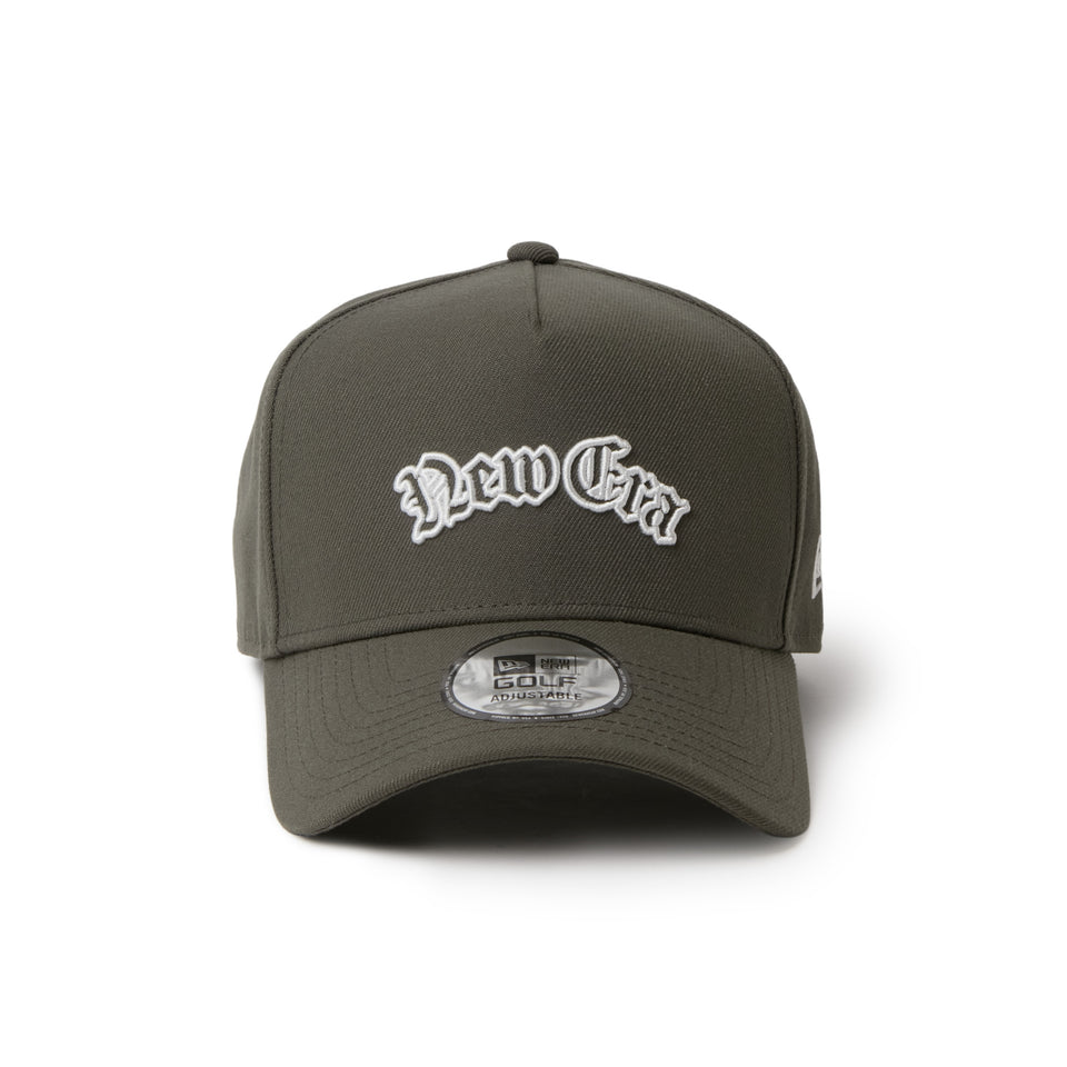 9FORTY A-Frame Old English ダスティチャコール | ゴルフ | NEW ERA ニューエラ公式オンラインストア