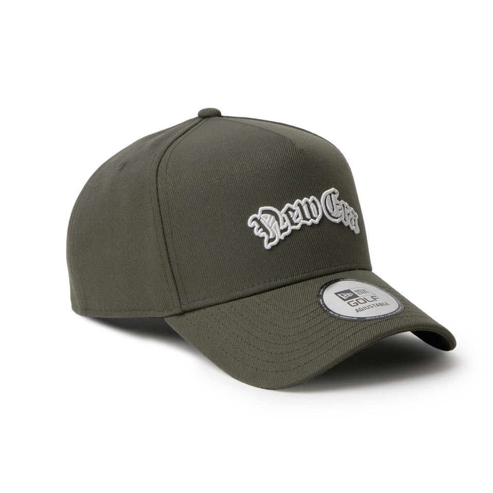 9FORTY A-Frame Old English ダスティチャコール | ゴルフ | NEW ERA ニューエラ公式オンラインストア