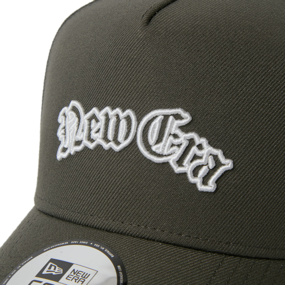 9FORTY A-Frame Old English ダスティチャコール | ゴルフ | NEW ERA ニューエラ公式オンラインストア