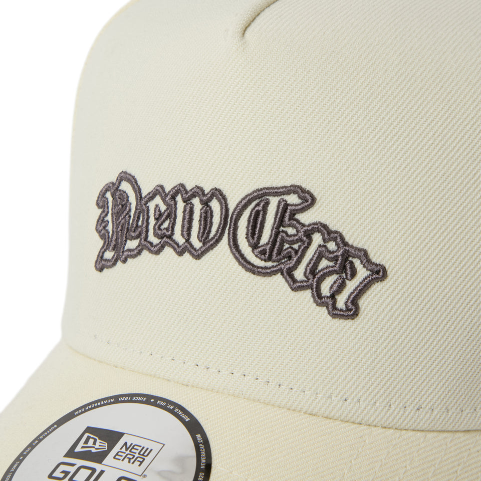 9FORTY A-Frame Old English クロームホワイト | ゴルフ | NEW ERA ニューエラ公式オンラインストア