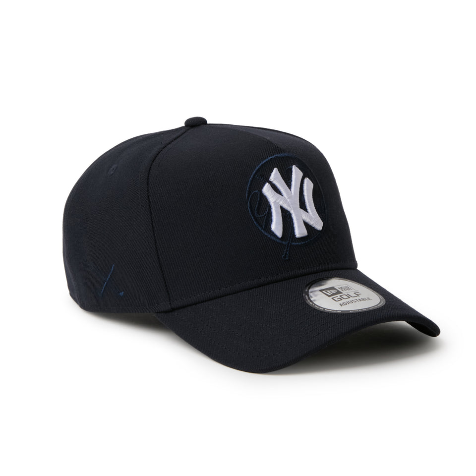 9FORTY A-Frame ニューヨーク・ヤンキース ダブルロゴ ネイビー|ゴルフ | NEW ERA ニューエラ公式オンラインストア