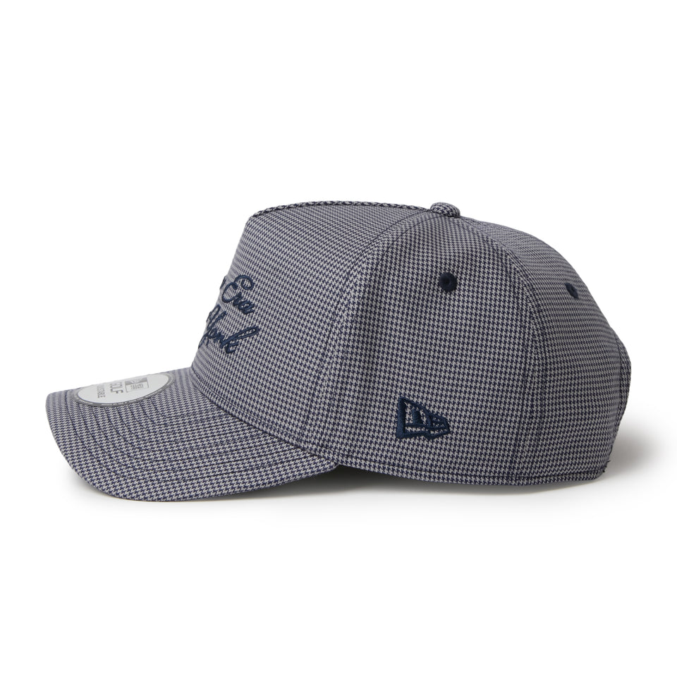 9FORTY A-Frame NEW ERA NEW YORK スクリプトロゴ ハウンズトゥース ネイビー|ゴルフ | NEW ERA ニューエラ公式オンラインストア