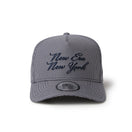 9FORTY A-Frame NEW ERA NEW YORK スクリプトロゴ ハウンズトゥース ネイビー|ゴルフ | NEW ERA ニューエラ公式オンラインストア