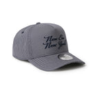 9FORTY A-Frame NEW ERA NEW YORK スクリプトロゴ ハウンズトゥース ネイビー|ゴルフ | NEW ERA ニューエラ公式オンラインストア