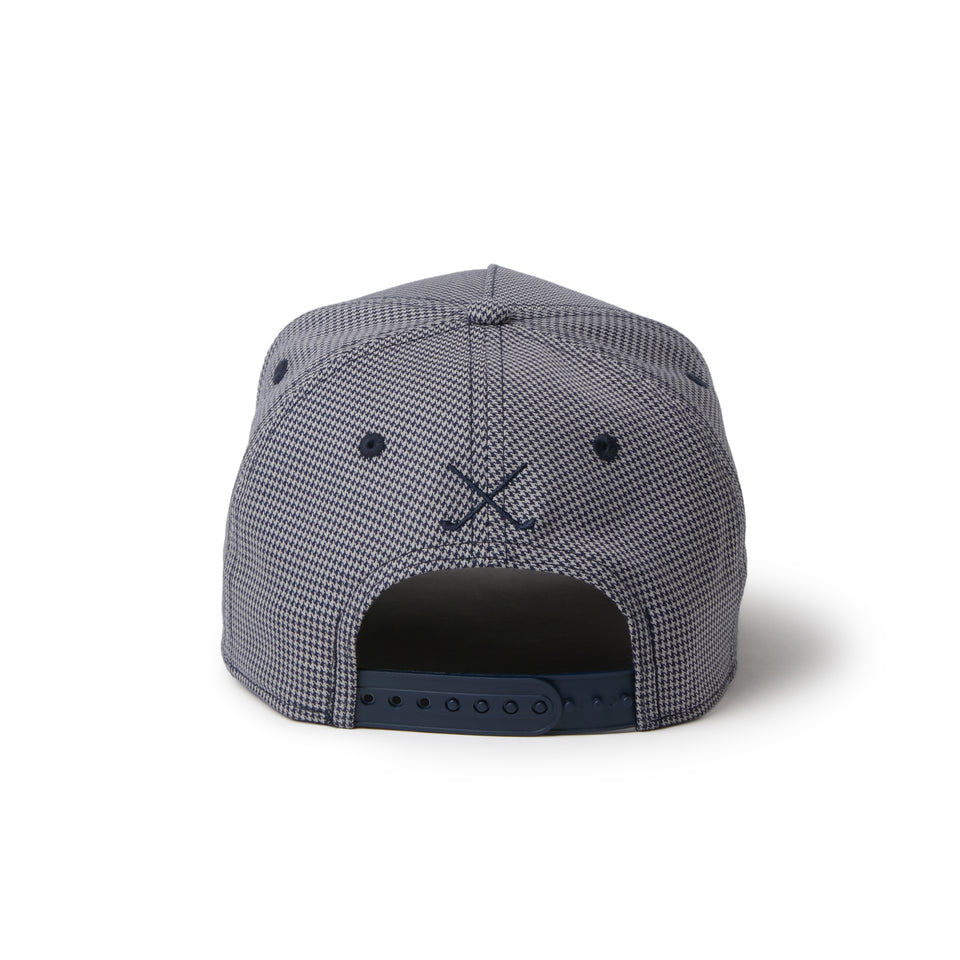 9FORTY A-Frame NEW ERA NEW YORK スクリプトロゴ ハウンズトゥース ネイビー|ゴルフ | NEW ERA ニューエラ公式オンラインストア