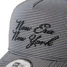 9FORTY A-Frame NEW ERA NEW YORK スクリプトロゴ ハウンズトゥース ブラック|ゴルフ | NEW ERA ニューエラ公式オンラインストア