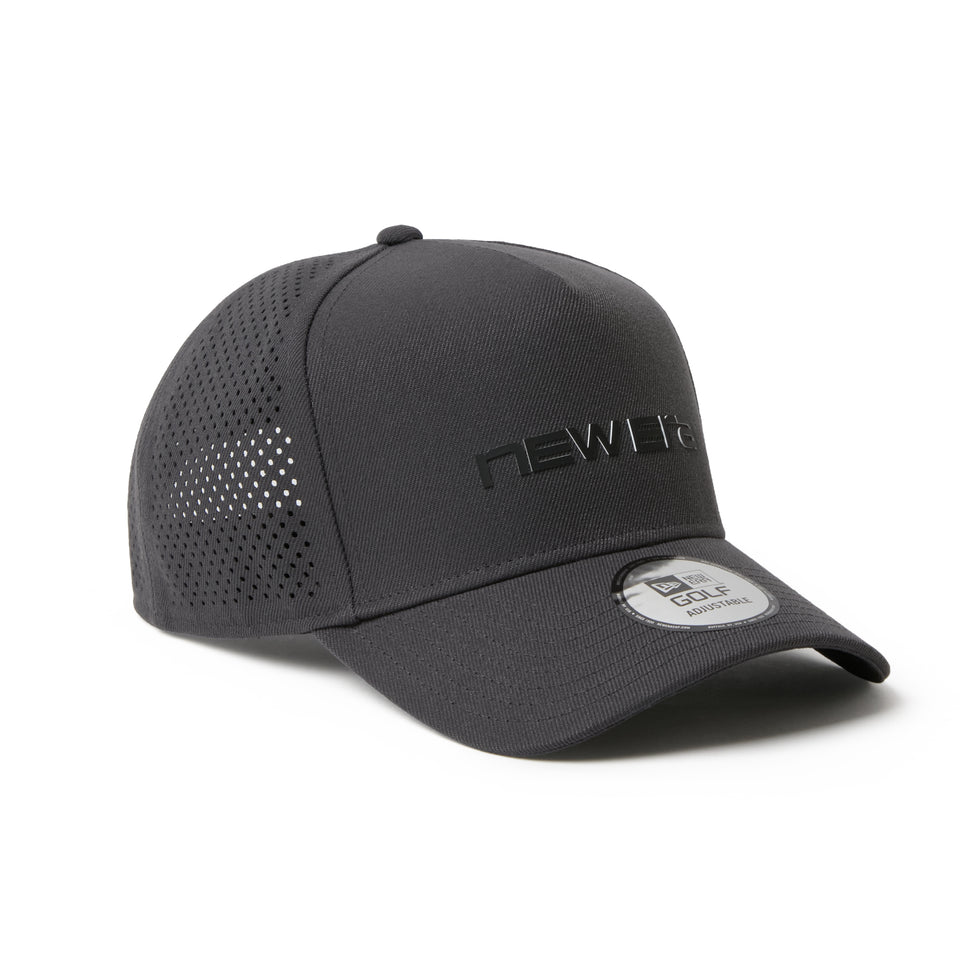 9FORTY A-Frame レーザーパーフォレーティッド ブランドネームロゴ グラファイト | ゴルフ | NEW ERA ニューエラ公式オンラインストア