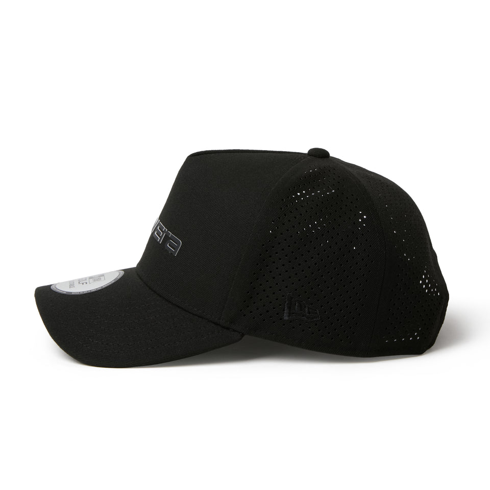 9FORTY A-Frame レーザーパーフォレーティッド ブランドネームロゴ クロームホワイト | ゴルフ | NEW ERA ニューエラ公式オンラインストア