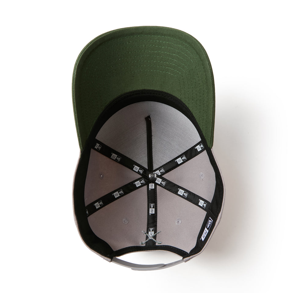 9FORTY A-Frame Duck 2-Tone グレー/シラントログリーン|ゴルフ | NEW ERA ニューエラ公式オンラインストア