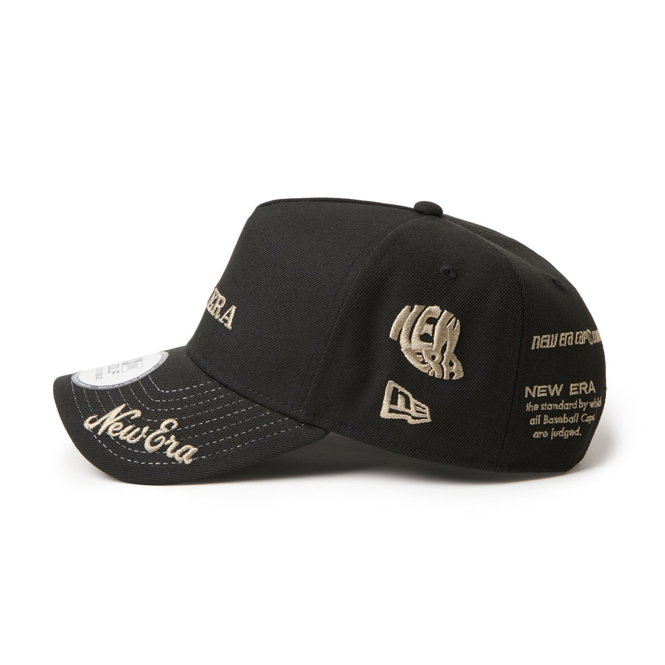 9FORTY A-Frame Archive Logo ブラック | ゴルフ | NEW ERA ニューエラ公式オンラインストア