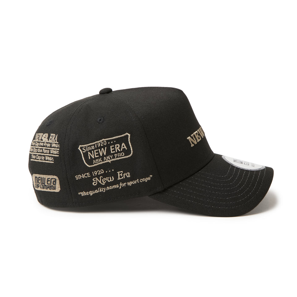 9FORTY A-Frame Archive Logo ブラック | ゴルフ | NEW ERA ニューエラ公式オンラインストア