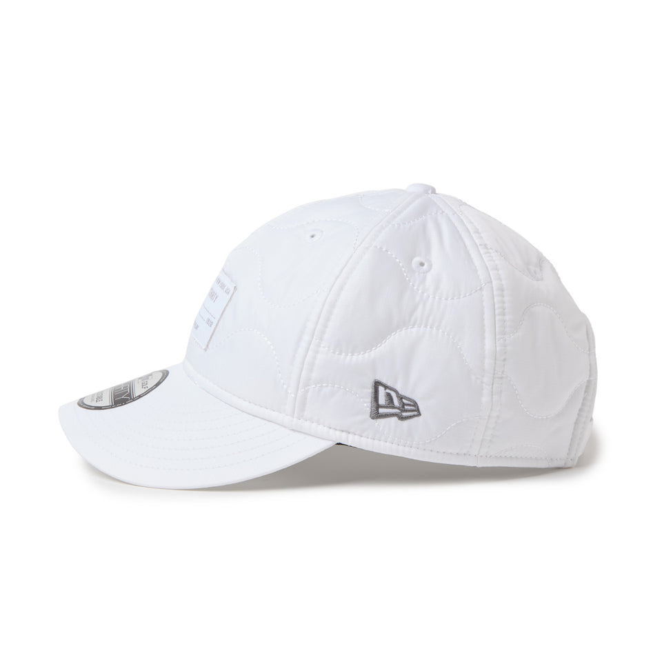 9THIRTY キルティング ウーブンラベル ホワイト|ゴルフ | NEW ERA ニューエラ公式オンラインストア