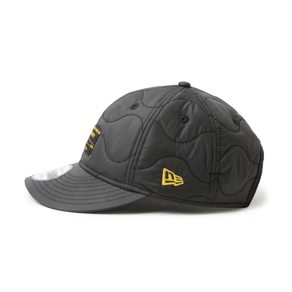 9THIRTY キルティング ウーブンラベル ブラック|ゴルフ | NEW ERA ニューエラ公式オンラインストア