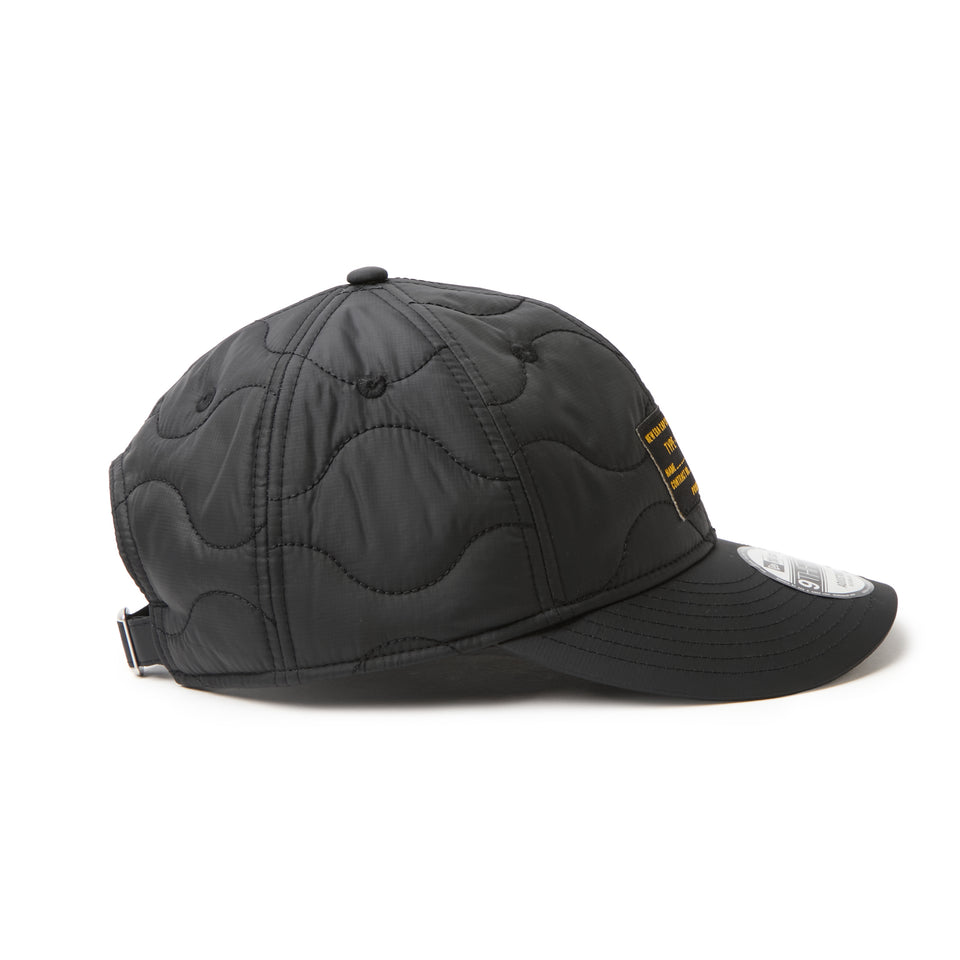 9THIRTY キルティング ウーブンラベル ブラック|ゴルフ | NEW ERA ニューエラ公式オンラインストア