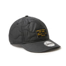 9THIRTY キルティング ウーブンラベル ブラック|ゴルフ | NEW ERA ニューエラ公式オンラインストア