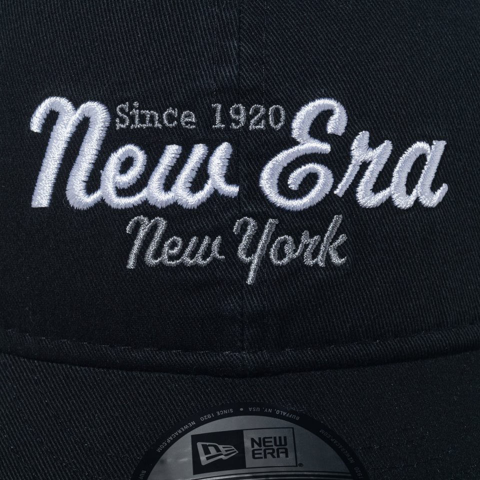 9THIRTY New Era New York ブラック| ゴルフ | NEW ERA ニューエラ公式オンラインストア