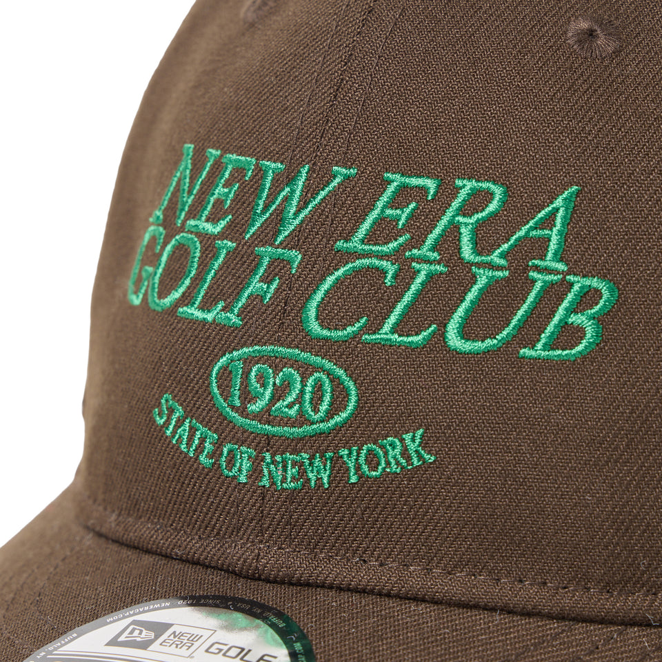 9THIRTY ドッグイヤー NEW ERA GOLF CLUB ブラウン|ゴルフ