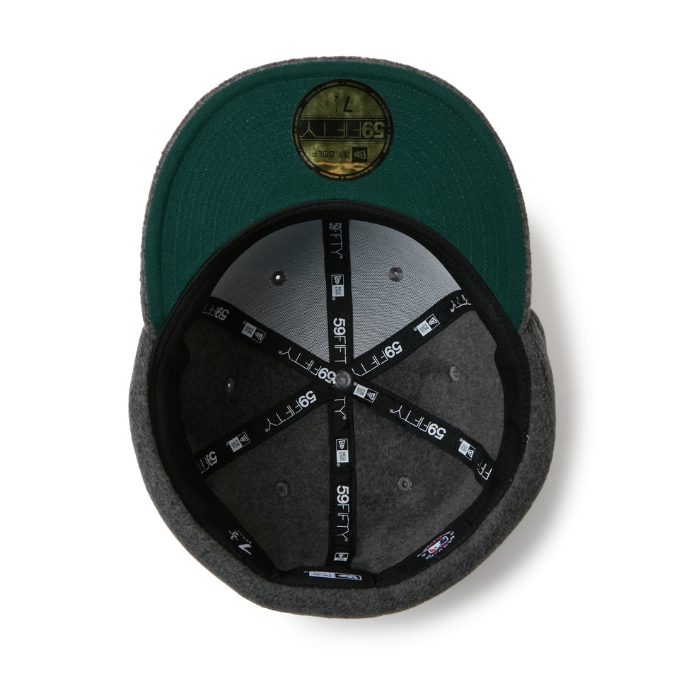 59FIFTY Flip Down フリップダウン POLARTEC ニューヨーク・ヤンキース チャコール | ゴルフ | NEW ERA ニューエラ公式オンラインストア